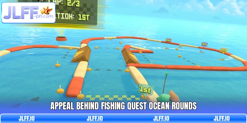 Appeal behind Fishing Quest ocean rounds