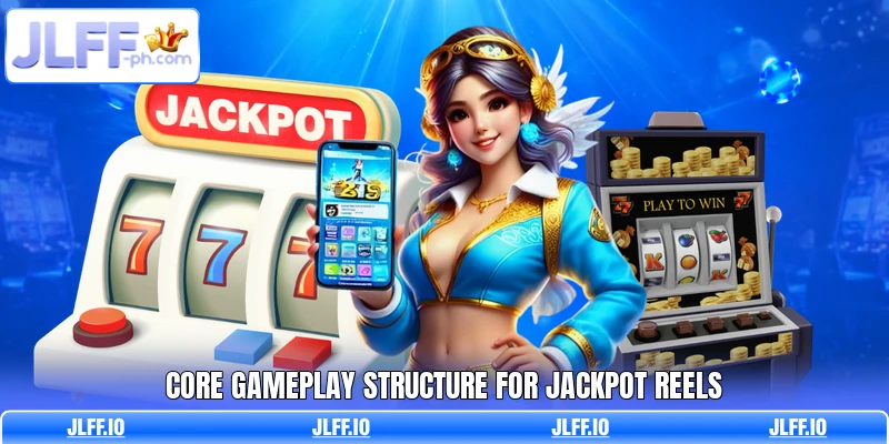 Core gameplay structure for jackpot reels