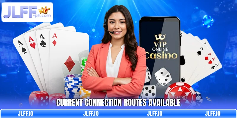 Current connection routes available