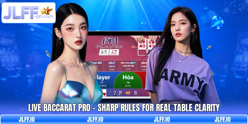 Live Baccarat Pro - Sharp Rules For Real Table Clarity