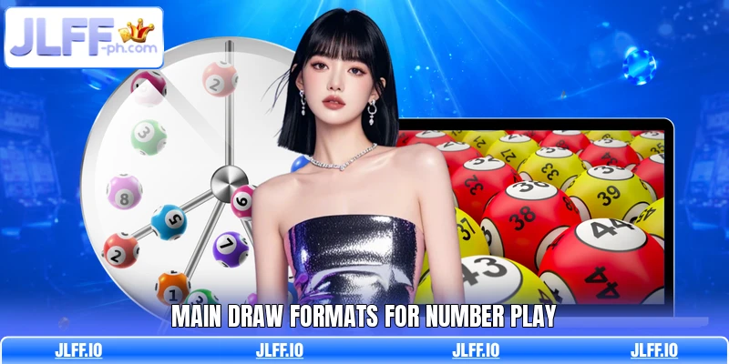 Main draw formats for number play