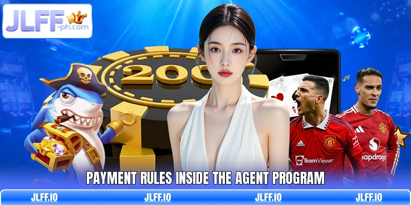 Payment rules inside the agent program