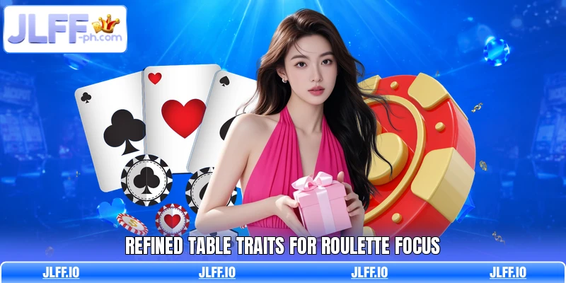 Refined table traits for roulette focus